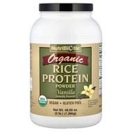 <img alt="NutriBiotic, Organic Rice Protein Powder, Vanilla, 3 lb (1.36 kg)" title="NutriBiotic, Organic Rice Protein Powder, Vanilla, 3 lb (1.36 kg),728177030063"