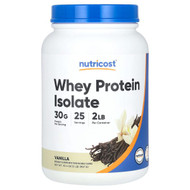 <img alt="Nutricost, Whey Protein Isolate, Vanilla, 2 lb (907 g)" title="Nutricost, Whey Protein Isolate, Vanilla, 2 lb (907 g),810014675404"