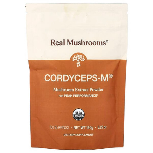 <img alt="Real Mushrooms, Cordyceps-M, Organic Mushroom Extract Powder, 5.29 oz (150 g)" title="Real Mushrooms, Cordyceps-M, Organic Mushroom Extract Powder, 5.29 oz (150 g),628110068828"
