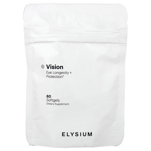 <img alt="Elysium, Vision, 60 Softgels" title="Elysium, Vision, 60 Softgels,850027537146"