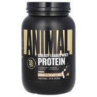 <img alt="Animal, Isolate Loaded Whey Protein Powder, Cookies & Cream, 2 lb (907 g)" title="Animal, Isolate Loaded Whey Protein Powder, Cookies & Cream, 2 lb (907 g),039442031112"