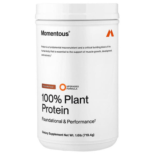 <img alt="Momentous, 100% Plant Protein, Chocolate, 1.6 lb (719.4 g)" title="Momentous, 100% Plant Protein, Chocolate, 1.6 lb (719.4 g),850030796509"
