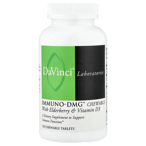 <img alt="DaVinci Laboratories, Immuno-DMG Chewable with Elderberry & Vitamin D3, 120 Chewable Tablets" title="DaVinci Laboratories, Immuno-DMG Chewable with Elderberry & Vitamin D3, 120 Chewable Tablets,026664011022"