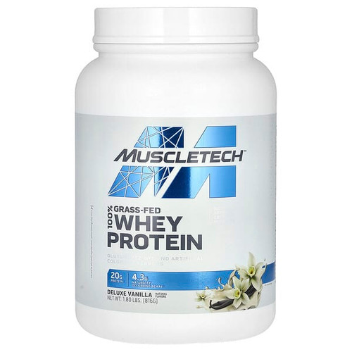 <img alt="MuscleTech, 100% Grass-Fed Whey Protein, Deluxe Vanilla, 1.8 lbs (816 g)" title="MuscleTech, 100% Grass-Fed Whey Protein, Deluxe Vanilla, 1.8 lbs (816 g),631656715972"