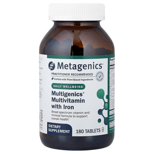 <img alt="Metagenics, Multigenics Multivitamin with Iron, 180 Tablets" title="Metagenics, Multigenics Multivitamin with Iron, 180 Tablets,755571023575"