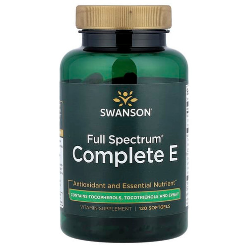 <img alt="Swanson Vitamins, Full Spectrum Complete E, 120 Softgels" title="Swanson Vitamins, Full Spectrum Complete E, 120 Softgels,087614022093"