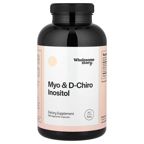 <img alt="Wholesome Story, Myo & D-Chiro Inositol, 360 Vegetarian Capsules" title="Wholesome Story, Myo & D-Chiro Inositol, 360 Vegetarian Capsules,860003257852"