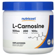 <img alt="Nutricost, L-Carnosine, Unflavored, 3.5 oz (100 g)" title="Nutricost, L-Carnosine, Unflavored, 3.5 oz (100 g),810014671277"