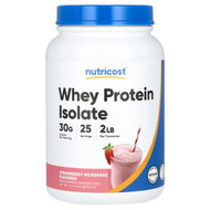 <img alt="Nutricost, Whey Protein Isolate, Strawberry Milkshake, 2 lb (907 g)" title="Nutricost, Whey Protein Isolate, Strawberry Milkshake, 2 lb (907 g),810139571599"