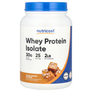 <img alt="Nutricost, Whey Protein Isolate, Salted Caramel, 2 lb (907 g)" title="Nutricost, Whey Protein Isolate, Salted Caramel, 2 lb (907 g),810139573340"
