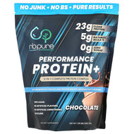 <img alt="NB Pure, Performance Protein+, Chocolate, 1.9 lbs (862.5 g)" title="NB Pure, Performance Protein+, Chocolate, 1.9 lbs (862.5 g),013886030528"
