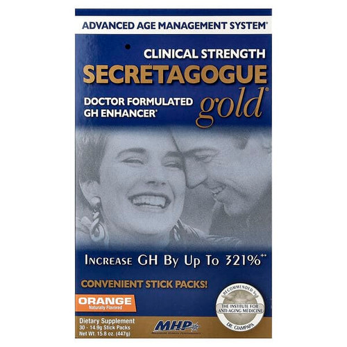 <img alt="MHP, Secretagogue-Gold, Orange, 30 Stick Packs, 0.53 oz (14.9 g) Each" title="MHP, Secretagogue-Gold, Orange, 30 Stick Packs, 0.53 oz (14.9 g) Each,666222094434"
