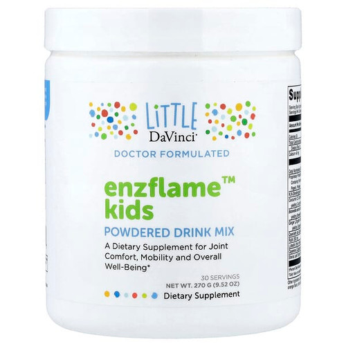 <img alt="Little DaVinci, Enzflame Kids, Powdered Drink Mix, 9.52 oz (270 g)" title="Little DaVinci, Enzflame Kids, Powdered Drink Mix, 9.52 oz (270 g),026664014597"