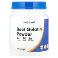 <img alt="Nutricost, Beef Gelatin Powder, Unflavored, 32.4 oz (907 g)" title="Nutricost, Beef Gelatin Powder, Unflavored, 32.4 oz (907 g),810139571186"