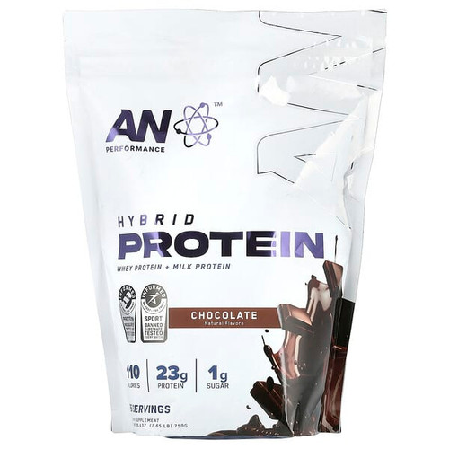 <img alt="AN Supps, Performance, Hybrid Protein, Chocolate, 1.65 lb (750 g)" title="AN Supps, Performance, Hybrid Protein, Chocolate, 1.65 lb (750 g),5056555207741"