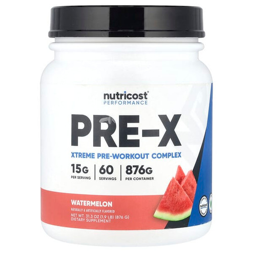 <img alt="Nutricost, Performance, PRE-X, Xtreme Pre-Workout Complex, Watermelon, 1.9 lb (876 g)" title="Nutricost, Performance, PRE-X, Xtreme Pre-Workout Complex, Watermelon, 1.9 lb (876 g),810139571346"