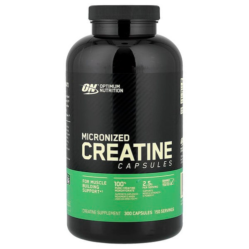 <img alt="Optimum Nutrition, Micronized Creatine, 300 Capsules (1,250 mg per Capsule)" title="Optimum Nutrition, Micronized Creatine, 300 Capsules (1,250 mg per Capsule),748927021356"