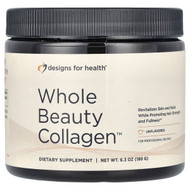 <img alt="Designs For Health, Whole Beauty Collagen, Unflavored, 6.3 oz (180 g)" title="Designs For Health, Whole Beauty Collagen, Unflavored, 6.3 oz (180 g),879452007376"