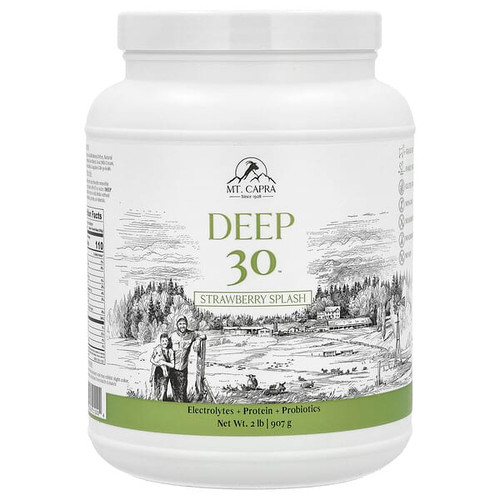 <img alt="Mt. Capra, Deep 30, Strawberry Splash, 2 lb (907 g)" title="Mt. Capra, Deep 30, Strawberry Splash, 2 lb (907 g),633924210004"