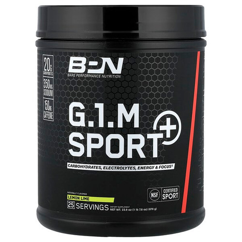 <img alt="BPN, G.1.M Sport+, Lemon Lime, 1 lb 7.8 oz (678 g)" title="BPN, G.1.M Sport+, Lemon Lime, 1 lb 7.8 oz (678 g),850055068568"