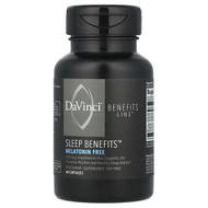 <img alt="DaVinci Laboratories, Sleep Benefits, Melatonin Free, 60 Capsules" title="DaVinci Laboratories, Sleep Benefits, Melatonin Free, 60 Capsules,026664018755"