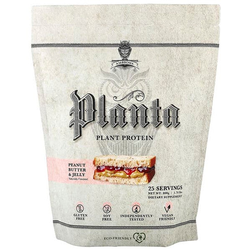 <img alt="Ambrosia Collective, Planta, Plant Protein, Peanut Butter Jelly, 1.76 lbs (800 g)" title="Ambrosia Collective, Planta, Plant Protein, Peanut Butter Jelly, 1.76 lbs (800 g),850012749547"