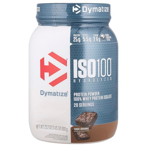 <img alt="Dymatize, ISO100 Hydrolyzed, 100% Whey Protein Isolate, Fudge Brownie , 1.45 lb (660 g)" title="Dymatize, ISO100 Hydrolyzed, 100% Whey Protein Isolate, Fudge Brownie , 1.45 lb (660 g),705016600342"