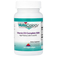 <img alt="Nutricology, Vitamin D3 Complete 5000, 120 Veggie Softgels" title="Nutricology, Vitamin D3 Complete 5000, 120 Veggie Softgels,713947565913"