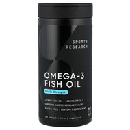 <img alt="Sports Research, Omega-3 Fish Oil, 180 Softgels" title="Sports Research, Omega-3 Fish Oil, 180 Softgels,023249091530"