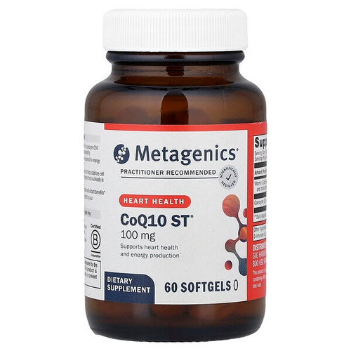 <img alt="Metagenics, CoQ10 ST, 100 mg, 60 Softgels" title="Metagenics, CoQ10 ST, 100 mg, 60 Softgels,755571013651"