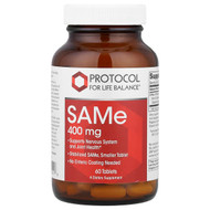 <img alt="Protocol for Life Balance, SAMe, 400 mg, 60 Tablets" title="Protocol for Life Balance, SAMe, 400 mg, 60 Tablets,707359101418"