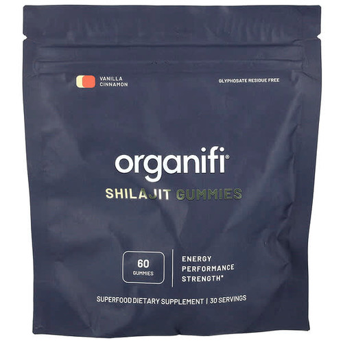 <img alt="Organifi, Shilajit Gummies, Vanilla Cinnamon, 60 Gummies" title="Organifi, Shilajit Gummies, Vanilla Cinnamon, 60 Gummies,850059332146"
