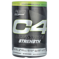<img alt="C4 - Cellucor, C4 Ultimate Strength, Pre-Workout, Sour Green Apple, 1.23 lbs (558 g)" title="C4 - Cellucor, C4 Ultimate Strength, Pre-Workout, Sour Green Apple, 1.23 lbs (558 g),842595133363"