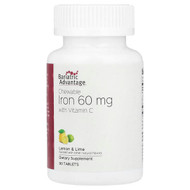 <img alt="Bariatric Advantage, Chewable Iron with Vitamin C, Lemon & Lime, 60 mg, 90 Tablets" title="Bariatric Advantage, Chewable Iron with Vitamin C, Lemon & Lime, 60 mg, 90 Tablets,755571953384"