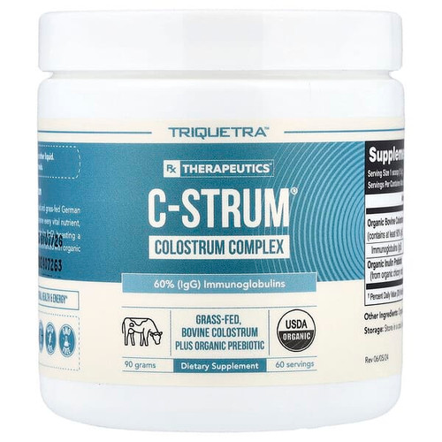 <img alt="Triquetra Health, C-Strum, Colostrum Complex, 90 g" title="Triquetra Health, C-Strum, Colostrum Complex, 90 g,850040354454"