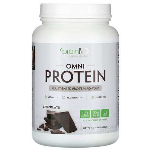 <img alt="BrainMD, Omni Protein, Plant-Based Protein Powder, Chocolate, 2.38 lbs (1,080 g)" title="BrainMD, Omni Protein, Plant-Based Protein Powder, Chocolate, 2.38 lbs (1,080 g),857568003154"