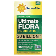 <img alt="Renew Life, Ultimate Flora Probiotic, Adult 50+ , 30 Billion CFU, 90 Delayed Release Vegan Capsules" title="Renew Life, Ultimate Flora Probiotic, Adult 50+ , 30 Billion CFU, 90 Delayed Release Vegan Capsules,631257121141"