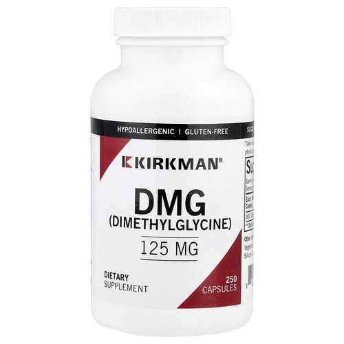 <img alt="Kirkman Labs, DMG, 125 mg, 250 Capsules" title="Kirkman Labs, DMG, 125 mg, 250 Capsules,812325020089"