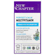 <img alt="New Chapter, Perfect Calm Multivitamin, 144 Vegetarian Tablets" title="New Chapter, Perfect Calm Multivitamin, 144 Vegetarian Tablets,727783003386"