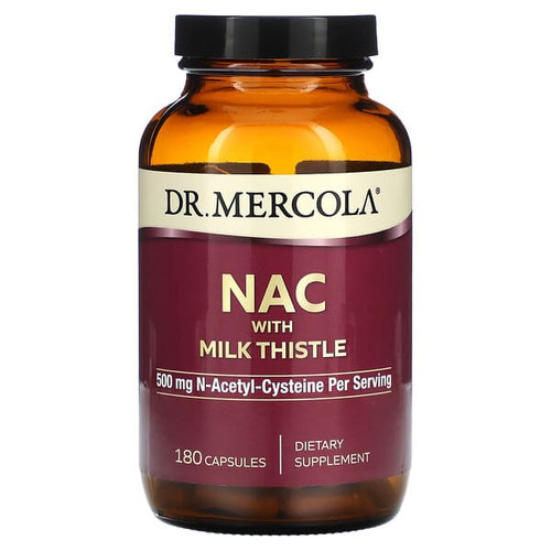 <img alt="Dr. Mercola, NAC with Milk Thistle, 180 Capsules" title="Dr. Mercola, NAC with Milk Thistle, 180 Capsules,810487039710"