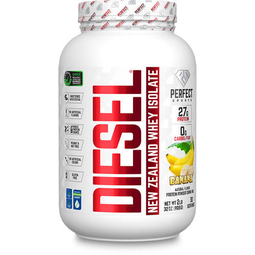 <img alt="PERFECT Sports, Diesel, New Zealand Whey Isolate, Banana, 2 lb (908 g)" title="PERFECT Sports, Diesel, New Zealand Whey Isolate, Banana, 2 lb (908 g),699097710802"