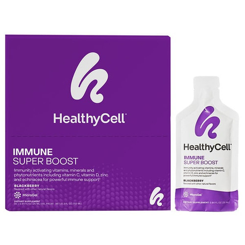 <img alt="HealthyCell, Immune Super Boost, Blackberry, 30 Gel Packs, 0.84 fl oz (25 ml) Each" title="HealthyCell, Immune Super Boost, Blackberry, 30 Gel Packs, 0.84 fl oz (25 ml) Each,858668004553"