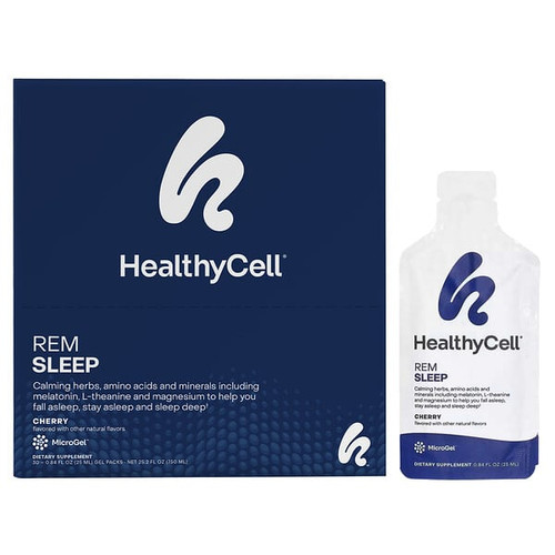 <img alt="HealthyCell, REM Sleep, Cherry, 30 Gel Packs, 0.84 fl oz (25 ml) Each" title="HealthyCell, REM Sleep, Cherry, 30 Gel Packs, 0.84 fl oz (25 ml) Each,858668004348"