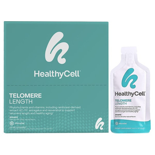 <img alt="HealthyCell, Telomere Length, Grape, 30 Gel Packs, 0.84 fl oz (25 ml) Each" title="HealthyCell, Telomere Length, Grape, 30 Gel Packs, 0.84 fl oz (25 ml) Each,858668004836"
