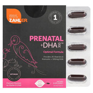 <img alt="Zahler, Prenatal + DHA 300, 120 Softgels" title="Zahler, Prenatal + DHA 300, 120 Softgels,848998081829"