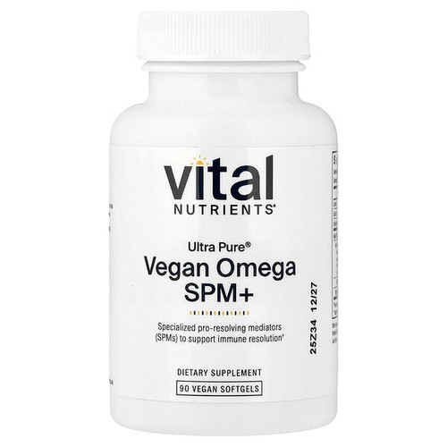 <img alt="Vital Nutrients, Ultra Pure, Vegan Omega SPM+, 90 Vegan Softgels" title="Vital Nutrients, Ultra Pure, Vegan Omega SPM+, 90 Vegan Softgels,693465489116"