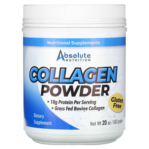 <img alt="Absolute Nutrition, Collagen Powder, 20 oz (563 g)" title="Absolute Nutrition, Collagen Powder, 20 oz (563 g),708235090253"
