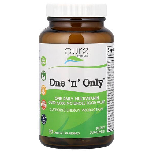 <img alt="Pure Essence, One n Only, One-Daily Multivitamin, 90 Tablets" title="Pure Essence, One n Only, One-Daily Multivitamin, 90 Tablets,659670011054"