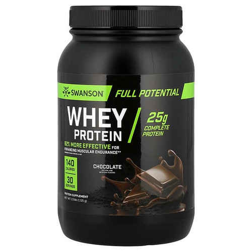 <img alt="Swanson Vitamins, Full Potential Whey Protein, Chocolate, 2.5 lbs (1,125 g)" title="Swanson Vitamins, Full Potential Whey Protein, Chocolate, 2.5 lbs (1,125 g),087614118932"