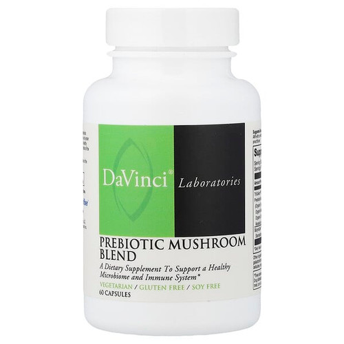 <img alt="DaVinci Laboratories, Prebiotic Mushroom Blend, 60 Capsules" title="DaVinci Laboratories, Prebiotic Mushroom Blend, 60 Capsules,026664018786"